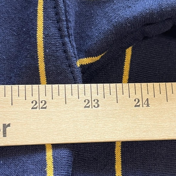Vintage UCLA Bruins Sweater Mens Large Blue Yellow NCAA College Striped 90s - Picture 8 of 12